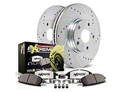 PowerStop Z26 Street Warrior Brake Rotor and Pad Kit; Rear (93-97 Camaro w/ Rear Disc Brakes)