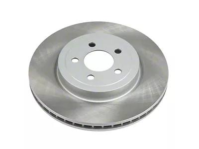 PowerStop Semi-Coated Vented Rotor; Front (12-14 Charger Pursuit; 06-23 Charger AWD SE, AWD SXT, Daytona, Daytona R/T, GT & R/T w/ Dual Piston Front Calipers; 11-13 5.7L HEMI Charger SE)