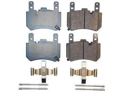 PowerStop Z17 Evolution Plus Clean Ride Ceramic Brake Pads; Rear Pair (23-25 Corvette C8 Z06 w/o Z07 Package)