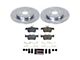 PowerStop Z23 Evolution Sport Brake Rotor and Pad Kit; Rear (21-24 Mustang Mach-E)