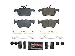 PowerStop Z23 Evolution Sport Carbon-Fiber Ceramic Brake Pads; Rear Pair (21-24 Mustang Mach-E)