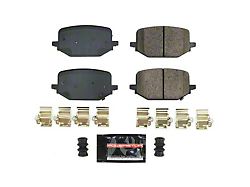 PowerStop Z23 Evolution Sport Carbon-Fiber Ceramic Brake Pads; Rear Pair (2024 Mustang GT, EcoBoost w/ Performance Pack)