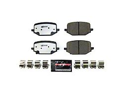 PowerStop Z26 Street Performance Carbon-Fiber Ceramic Brake Pads; Rear Pair (2024 Mustang GT, EcoBoost w/ Performance Pack)