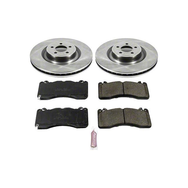 Powerstop Mustang Oe Replacement Brake Rotor And Pad Kit Front Koe