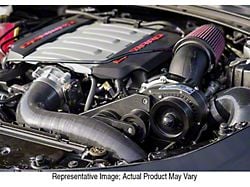 Procharger Intercooled Supercharger Complete Kit with Factory Airbox and P-1SC-1; Black Finish (16-24 Camaro LT1, SS)