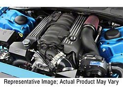 Procharger High Output Intercooled Supercharger Complete Kit with P-1SC-1; Black Finish (15-23 6.4L HEMI Challenger)