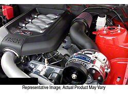 Procharger High Output Intercooled Supercharger Complete Kit with Factory Airbox and P-1SC-1; Satin Finish (11-14 Mustang GT)