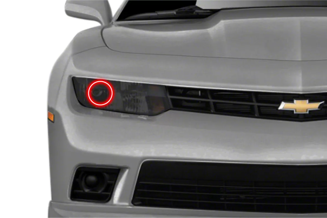 Profile Camaro Prism Fitted Halos Rgb Edc01321 14 15 Camaro W Factory Halogen Headlights 2408