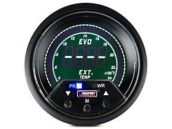 Prosport 60mm Premium EVO Series Exhaust Gas Temperature Gauge; Electrical; Blue/Red/Green/White (Universal; Some Adaptation May Be Required)