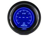 Prosport 52mm EVO Series Oil Pressure Gauge; Electrical; Blue/Red (Universal; Some Adaptation May Be Required)