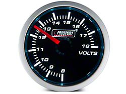 Prosport 52mm Performance Series Volt Gauge; Electrical; Blue/White (Universal; Some Adaptation May Be Required)