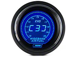 Prosport 52mm EVO Series Digital Wideband Air/Fuel Ratio Gauge; Blue/Red (Universal; Some Adaptation May Be Required)