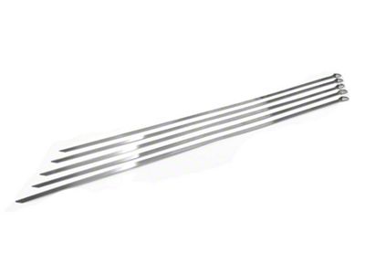 Prosport Stainless Steel Zip Ties; 14-Inch