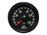 Prosport 52mm Waterproof Series Oil Pressure Gauge; Electrical; Amber/White (Universal; Some Adaptation May Be Required)