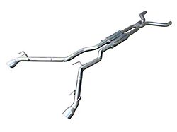 Pypes Race Pro Cat-Back Exhaust System with Polished Tips (10-15 V6 Camaro Coupe)