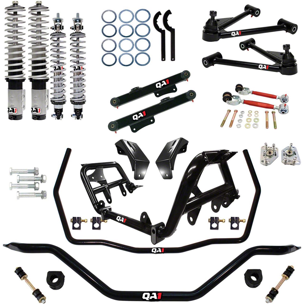 QA1 Mustang Level 2 Handling Kit with Shocks HK22-FMM2 (90-93 Mustang ...