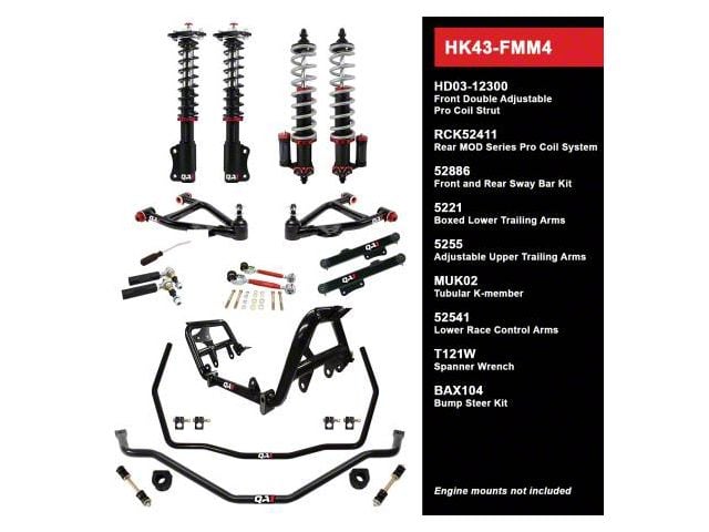 QA1 Level 3 Handling Kit with Coil-Overs (94-04 Mustang, Excluding 99-04 Cobra)