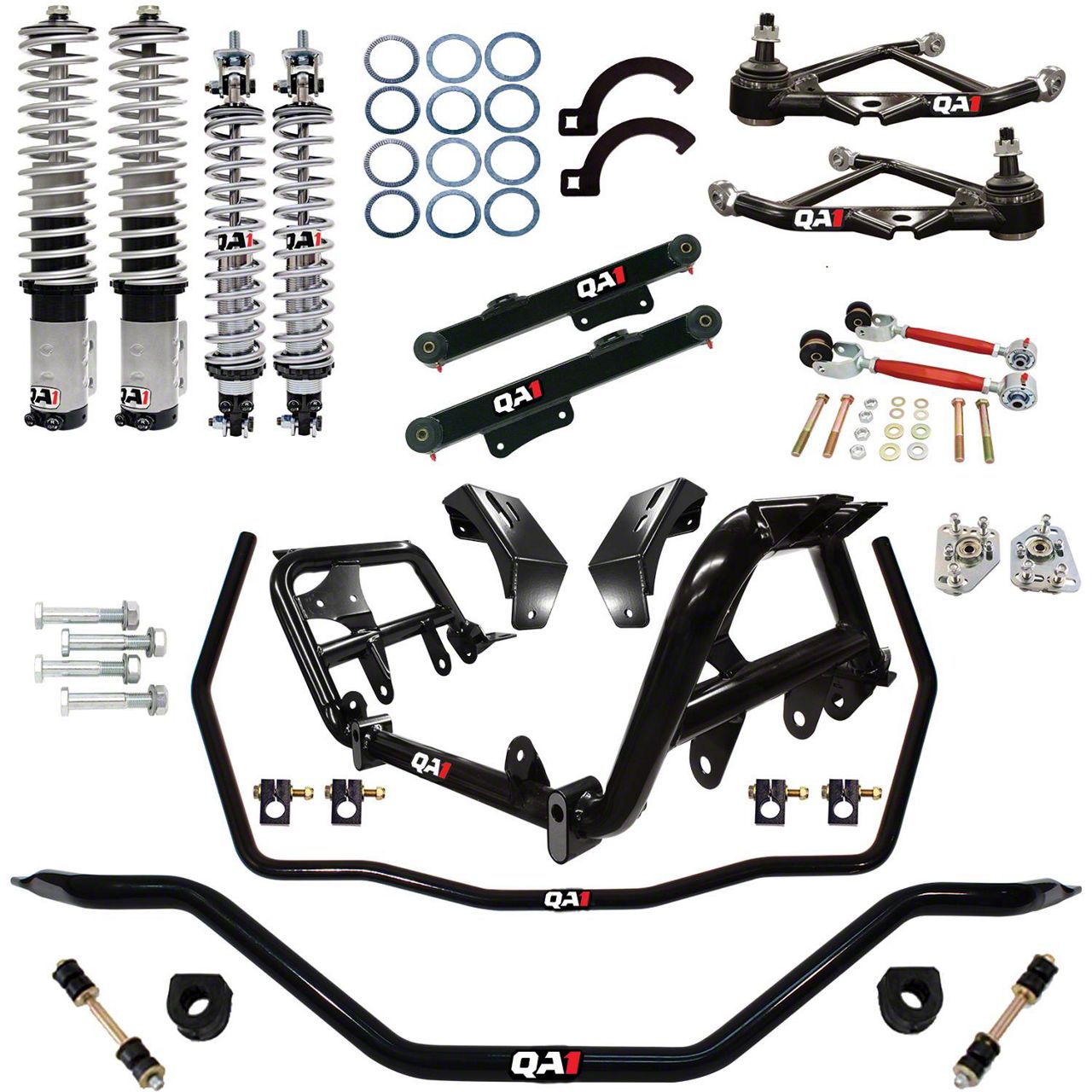 QA1 Mustang Level 3 Handling Kit with Shocks HK23-FMM2 (90-93 Mustang ...