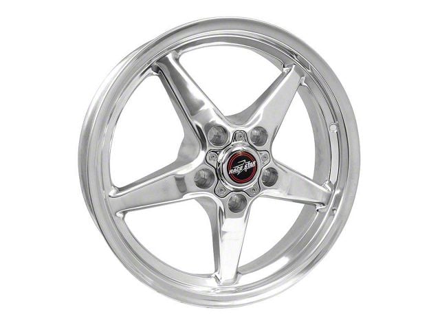 Race Star 92 Drag Star Polished Wheel; Front Only; 17x4.5 (06-10 RWD Charger)