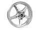 Race Star 92 Drag Star Polished Wheel; Front Only; 17x4.5 (11-23 RWD Charger, Excluding SRT Hellcat & Widebody)