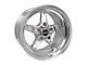 Race Star 92 Drag Star Polished Wheel; Rear Only; 15x10 (11-23 RWD Charger, Excluding Widebody)