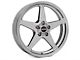 Race Star 92 Drag Star Polished Wheel; Front Only; Direct Drill; 18x5 (10-14 Mustang)