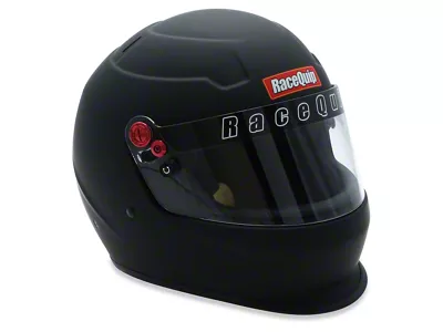 RaceQuip PRO20 SA2020 Full Race Helmet; Flat Black; Medium