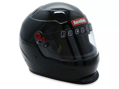 RaceQuip PRO20 SA2020 Full Race Helmet; Gloss Black; Large