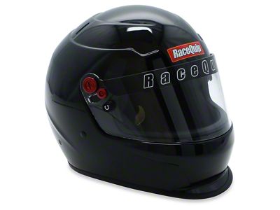 RaceQuip PRO20 SA2020 Full Race Helmet; Gloss Black; Medium