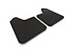 Rally Armor Universal UR Black Mud Flaps with Metallic Black Logo; Front or Rear (Universal; Some Adaptation May Be Required)