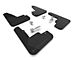 Rally Armor Black Mud Flaps with Dark Grey Logo; Front and Rear (21-24 Mustang Mach-E)