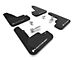 Rally Armor Black Mud Flaps with White Logo; Front and Rear (21-24 Mustang Mach-E)