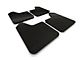 Rally Armor Universal UR Black Mud Flaps with Metallic Black Logo; Front and Rear (Universal; Some Adaptation May Be Required)