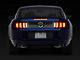 Raxiom CXR Series LED Tail Lights; Black Housing; Smoked Lens (13-14 Mustang)