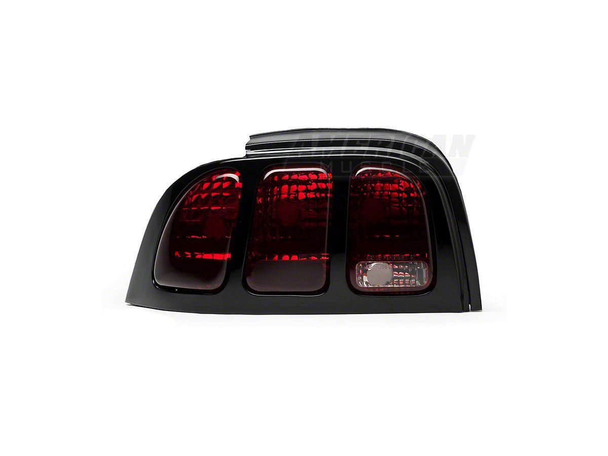 Raxiom Mustang Tail Lights and Sequential Tail Light Kit; Black Housing;  Smoked Lens 100175 (94-98 Mustang) - Free Shipping