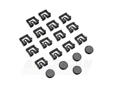 OPR Rear Window Molding Clip Kit (79-93 Mustang Coupe)