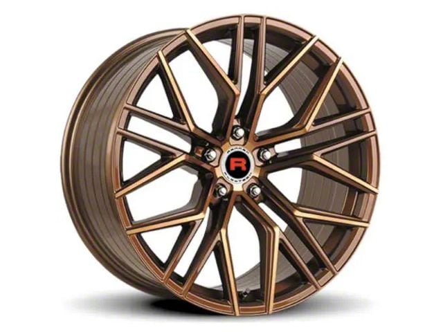 Rennen Flowtech FT12 Bronze Tint Wheel; Rear Only; 20x10.5 (06-10 RWD Charger)
