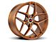 Rennen Flowtech FT13 Brushed Bronze Tint Wheel; Rear Only; 20x10.5 (06-10 RWD Charger)