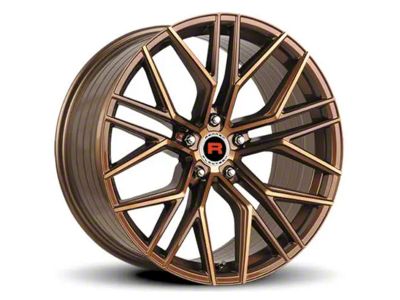 Rennen Flowtech FT12 Bronze Tint Wheel; 20x9; 35mm Offset (10-15 Camaro)