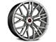 Rennen Flowtech FT12 Silver Brushed Face Wheel; 20x9; 25mm Offset (10-15 Camaro)