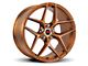 Rennen Flowtech FT13 Brushed Bronze Tint Wheel; 20x9; 25mm Offset (10-15 Camaro)