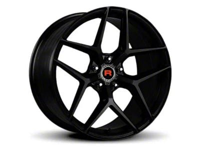 Rennen Flowtech FT13 Gloss Black Wheel; 20x9; 25mm Offset (10-15 Camaro)