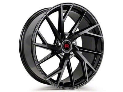 Rennen Flowtech FT28 Brushed Dark Tint Wheel; 20x9; 28mm Offset (10-15 Camaro)