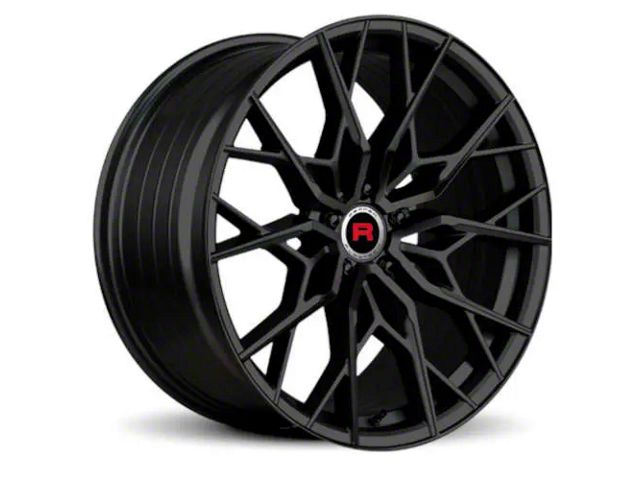 Rennen Flowtech FT17 Gloss Black Wheel; 20x9 (08-23 RWD Challenger, Excluding Widebody)