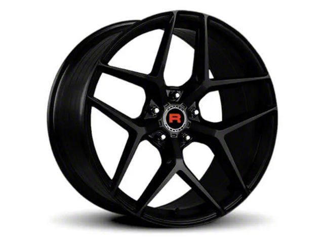 Rennen Flowtech FT13 Gloss Black Wheel; 20x9 (11-23 RWD Charger, Excluding Widebody)
