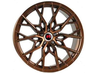 Rennen Flowtech FT17 Bronze Tint Wheel; 20x9 (11-23 RWD Charger, Excluding Widebody)