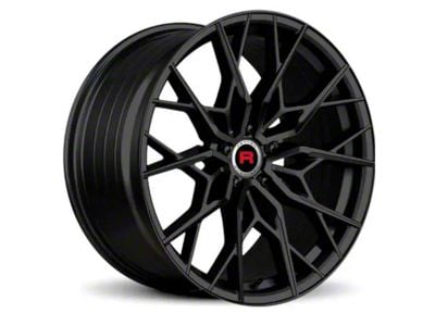 Rennen Flowtech FT17 Gloss Black Wheel; Rear Only; 20x10.5 (11-23 RWD Charger, Excluding Widebody)