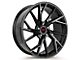 Rennen Flowtech FT28 Brushed Dark Tint Wheel; 20x9 (11-23 RWD Charger, Excluding Widebody)