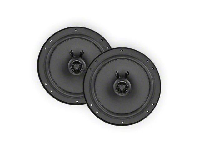RetroSound 6.50-Inch Stereo Speakers with Standard Magnets; Side Panel (97-04 Corvette C5)