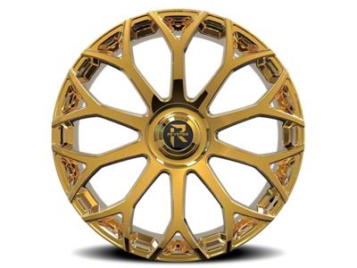 Revenge Luxury Wheels RL-105 Gold Wheel; 20x9; 20mm Offset (06-10 RWD Charger)